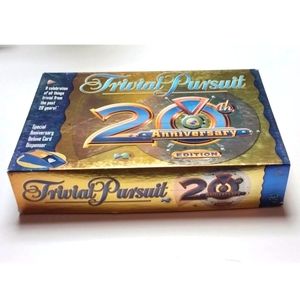 Hasbro Trivial Pursuit 20th Anniversary Complete Parker Brothers